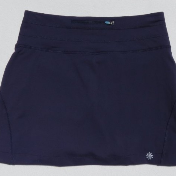 Athleta Strappy Shelf Bra Tank Top UPF 50+ Skort Set Purple XXS - Picture 5 of 7